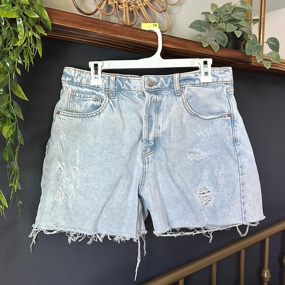 wild fable Pants - Wild Fable Super High Rise Cut Off Shorts 12